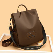 New Vintage Texture Oxford Cloth Women’s Backpack