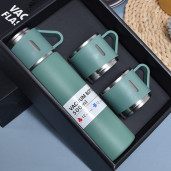 Vacuum Flask Set (Green)