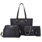 4 Pcs Bag Set (black)