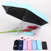 Mobile Phone Size Mini Pocket Umbrella Portable Five Folding Product Code: 599