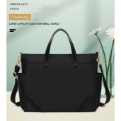 Women Large Capacity Outdoor Tote Bag(কালো কালার)