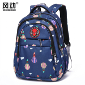 Balloon Adventure Kids Backpack (Blue)