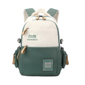 Schoolbags, College Girls' Cute Large-Capacity Backpacks, Simple Casual Backpacks(Green)