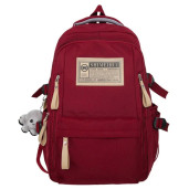  Academy Style Waterproof School Book Bag(Merun Color)