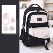 Best Selling Collection Brand Waterproof School Bag (Black)