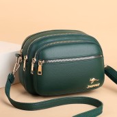 Messenger Bags For Women Luxury Crossbody Shoulder Bags Female(green color)