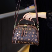 Trending Stylish best leather Ladies clutch hand bag (Coffee)