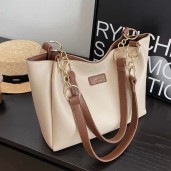 Signature Classic shoulder women's tote bags(off-white)