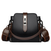  High-quality Messenger Bags For Women Luxury Crossbody Shoulder Bags Female(Black)