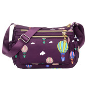 purple colour ) Korean sports travel shoulder bag Code : 347